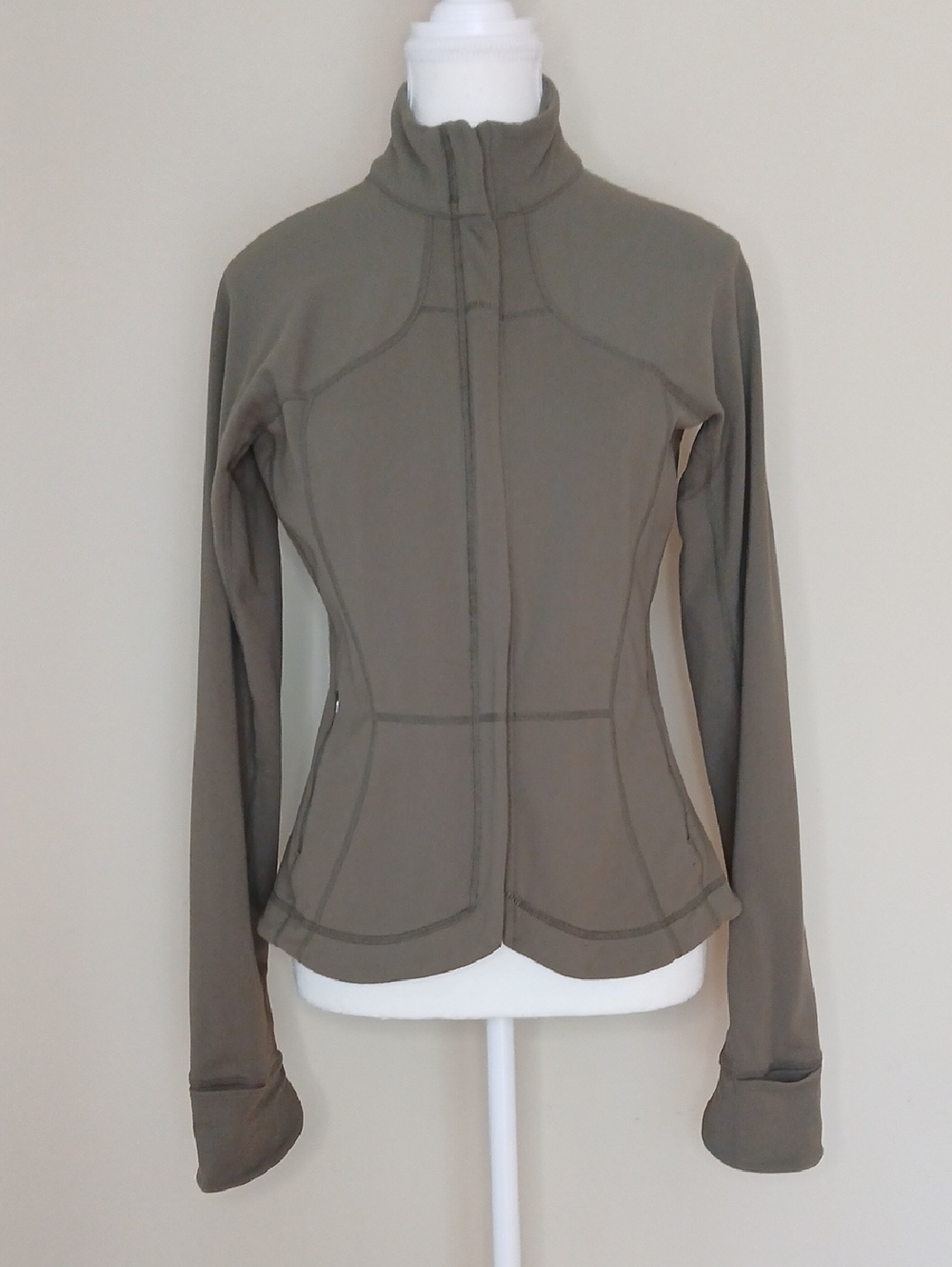 Lululemon Define Jacket Olive Green Size 8